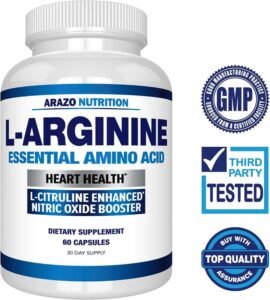 Arazo Nutrition L-Arginine 60 Capsules whatsapp image 2026 08 17 at 1.30.28 am (1)